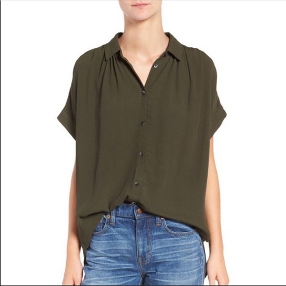 Madewell Tops - MADEWELL Central Drapey Shirt